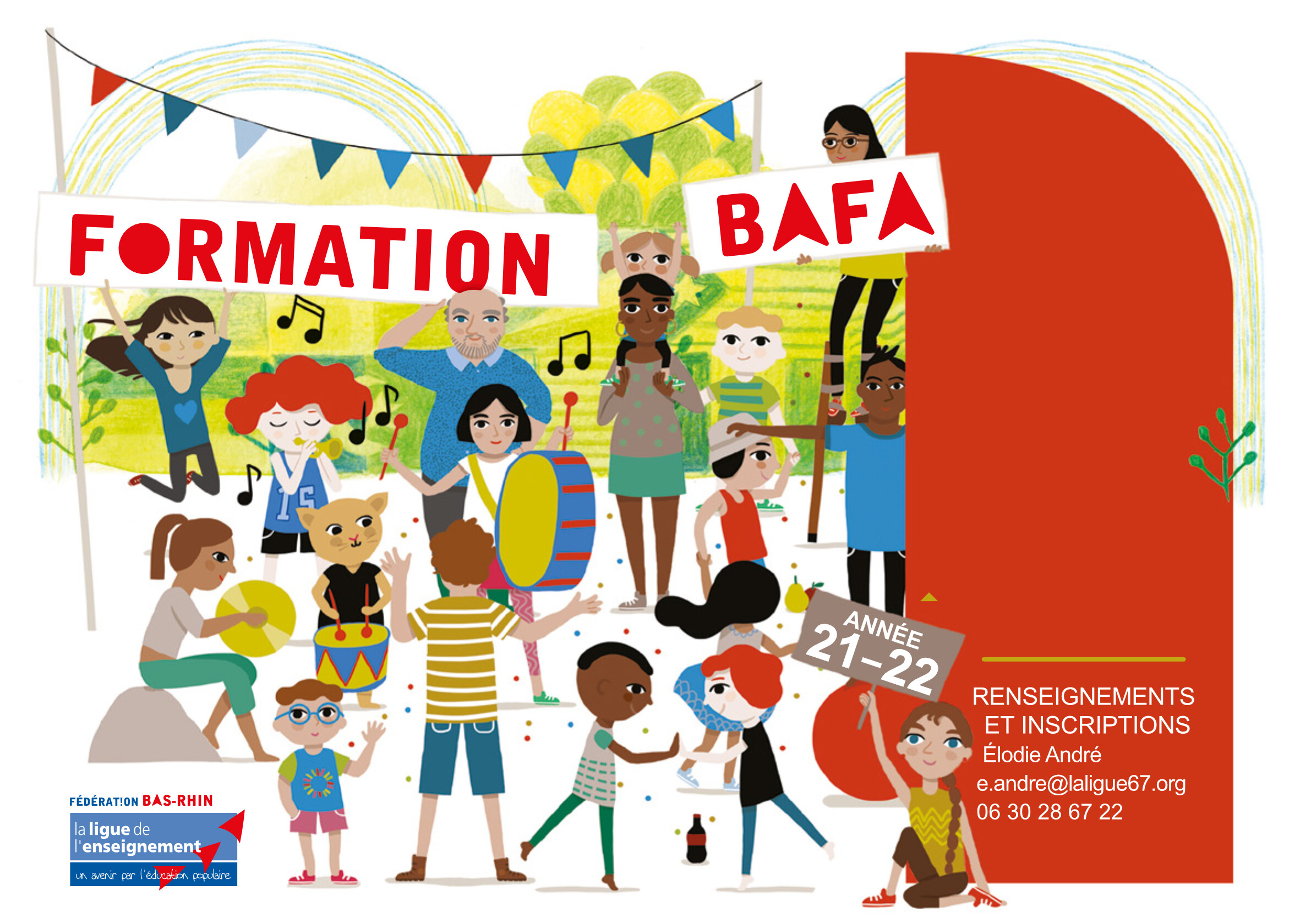 Inscription aux Formations BAFA 2021-2022